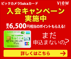 ビックカメラSuicaカード