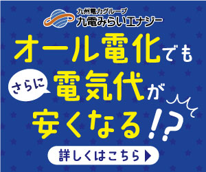 九電みらいエナジー【オール電化プラン】