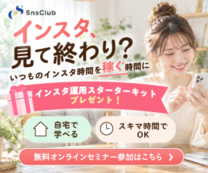 SnsClub【無料オンライン勉強会参加+アンケート回答】